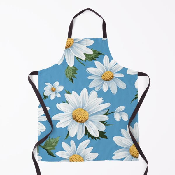 Item preview, Blue White Flower Pattern Aesthetic Marguerite Blasingame Jan Berenstain designed and sold by SMARTKIT DESIGNAGENCY.