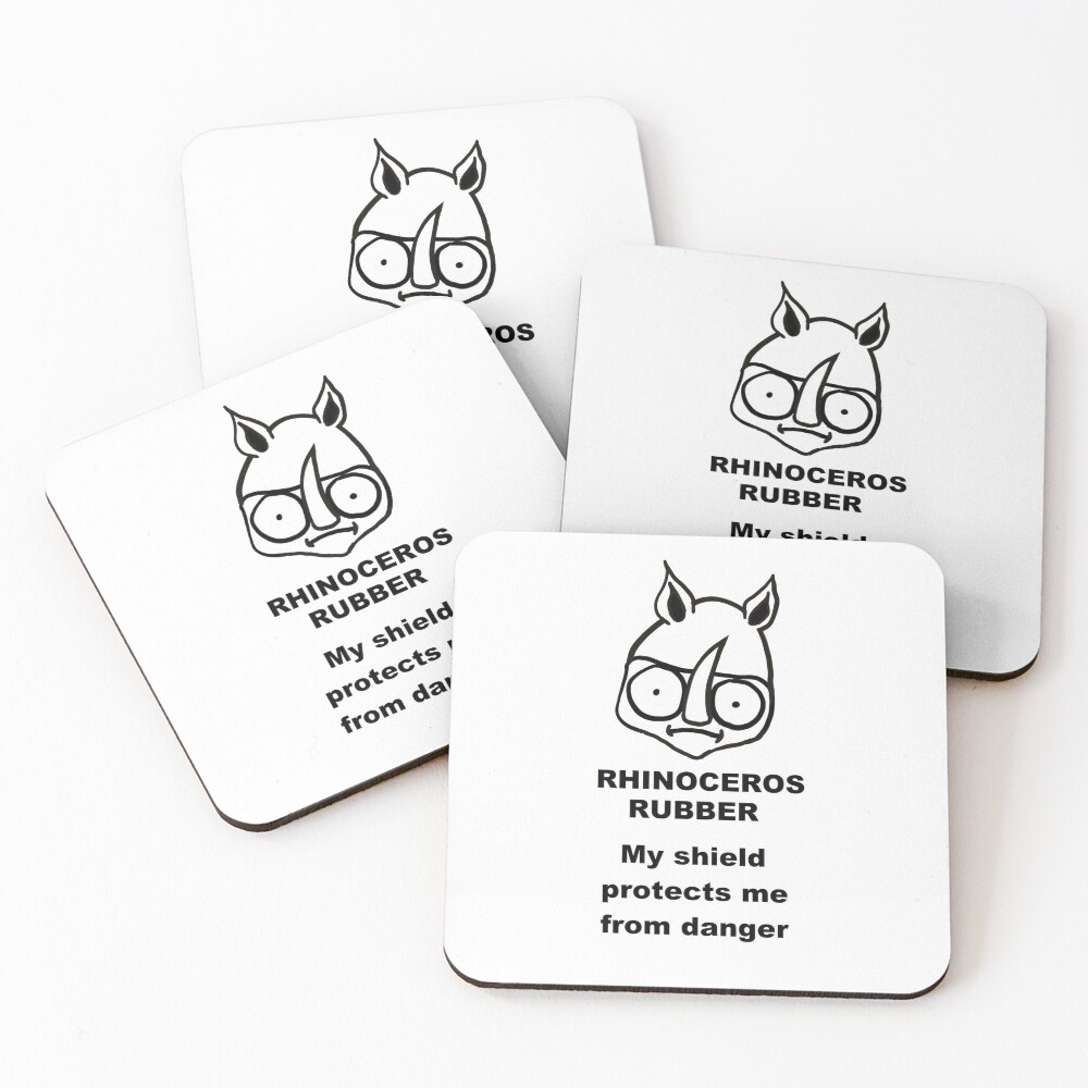 Item preview, Coasters (Set of 4) designed and sold by RubberWorld.