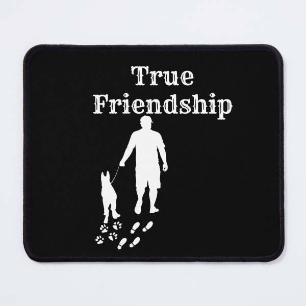 Item preview, Man and Dog: A Walk of True Friendship designed and sold by VisionLeeStudio.