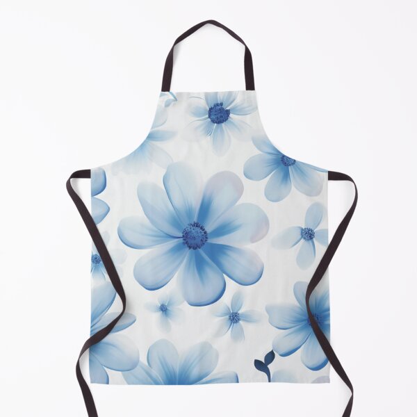 Item preview, Blue White Flower Pattern Aesthetic Marguerite Blasingame Jan Berenstain designed and sold by SMARTKIT DESIGNAGENCY.