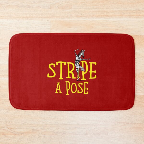 Artikelvorschau, Stripe A pose yoga balance zen zebra mindfulness entworfen und verkauft von w1ckerman.