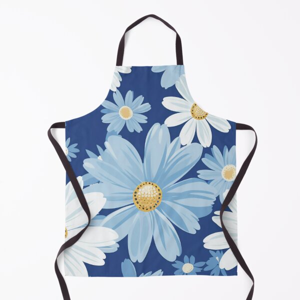 Item preview, Blue White Flower Pattern Aesthetic Marguerite Blasingame Jan Berenstain designed and sold by SMARTKIT DESIGNAGENCY.
