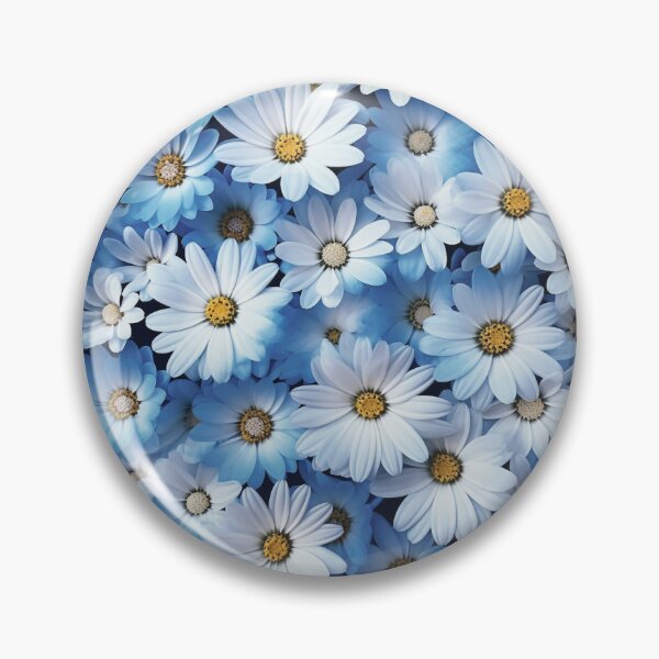 Item preview, Blue White Flower Pattern Aesthetic Marguerite Blasingame Jan Berenstain designed and sold by SMARTKIT  DESIGNAGENCY.