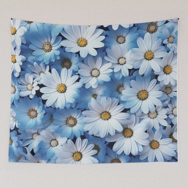 Item preview, Blue White Flower Pattern Aesthetic Marguerite Blasingame Jan Berenstain designed and sold by SMARTKIT  DESIGNAGENCY.