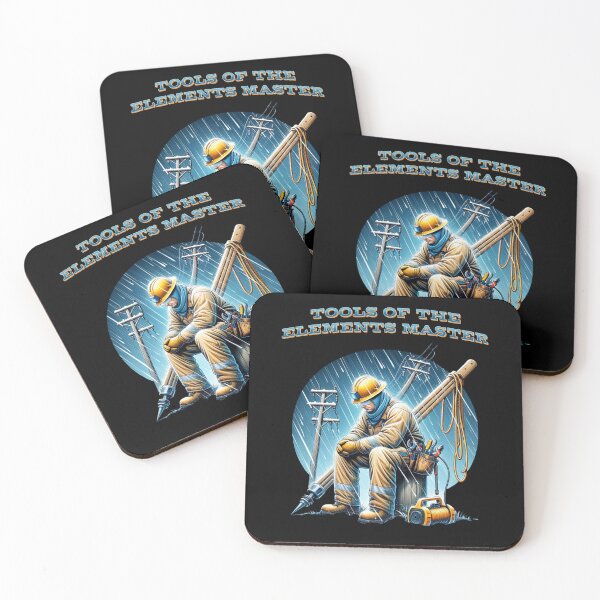 Item preview, Retired lineman rain shine sleet or snow - Tools of the elements master designed and sold by JansenGS.