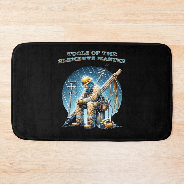 Item preview, Retired lineman rain shine sleet or snow - Tools of the elements master designed and sold by JansenGS.