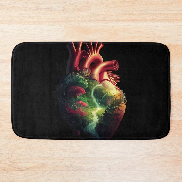 Item preview, Floral Bloom heart heart of flowers anatomy designed and sold by xodom953.