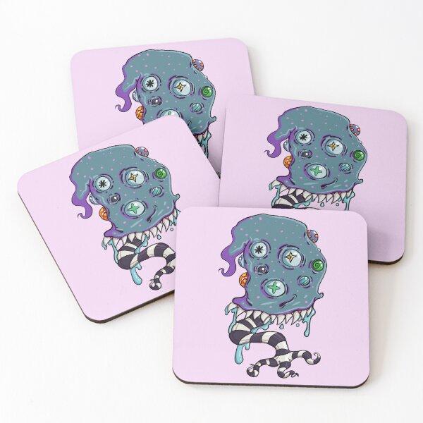 Item preview, Blue monster mushroom designed and sold by OysterOccult.