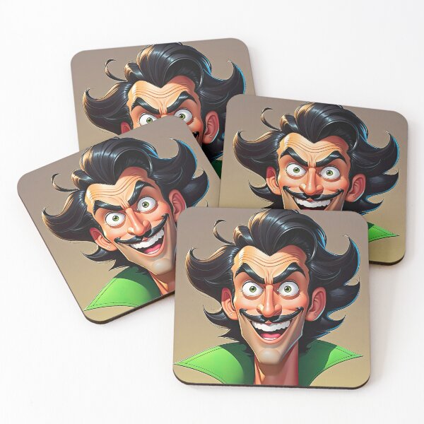 Item preview, Crazy Man in the Green Coat designed and sold by cyberartstudiox.