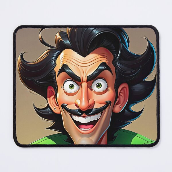 Item preview, Crazy Man in the Green Coat designed and sold by cyberartstudiox.