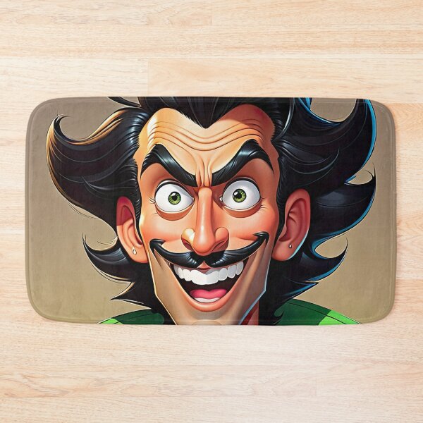 Item preview, Crazy Man in the Green Coat designed and sold by cyberartstudiox.