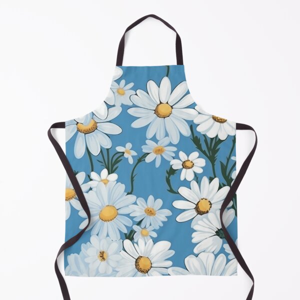 Item preview, Blue White Flower Pattern Aesthetic Marguerite Blasingame Jan Berenstain designed and sold by SMARTKIT DESIGNAGENCY.