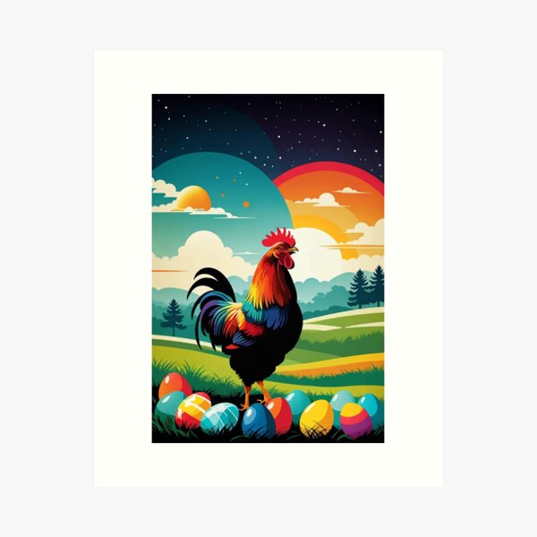 Item preview, The Gemstone Layers: Unveiling the Beauty of Easter Eggers designed and sold by ShopieHome.