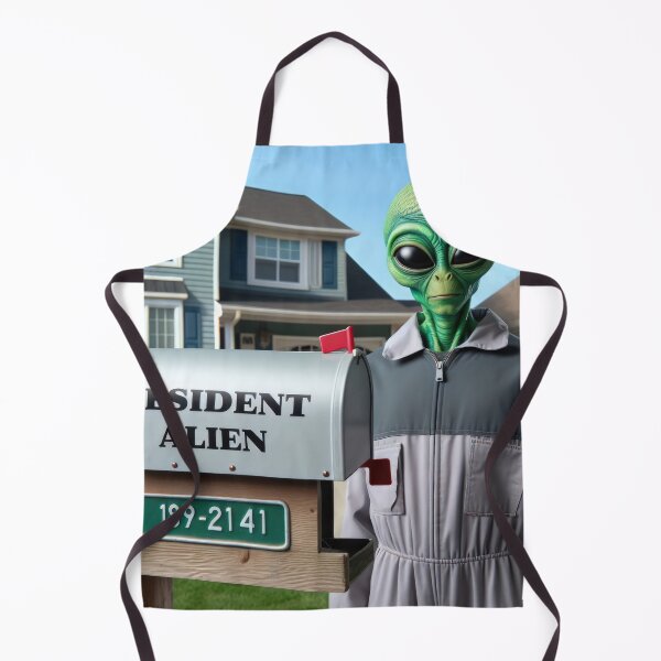 Item preview, Resident Alien with a mailbox designed and sold by Expressions-Sel.