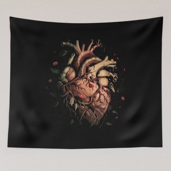 Item preview, Floral Bloom heart heart of flowers Botanical anatomy designed and sold by xodom953.