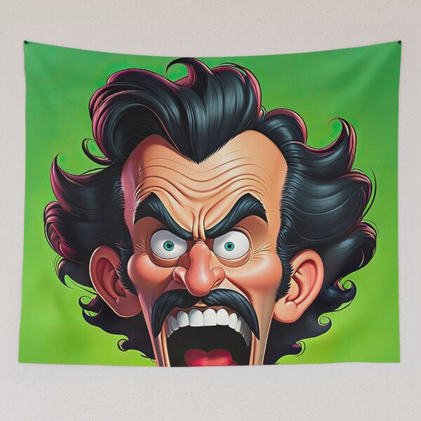 Item preview, Crazy Man - 6 designed and sold by cyberartstudiox.