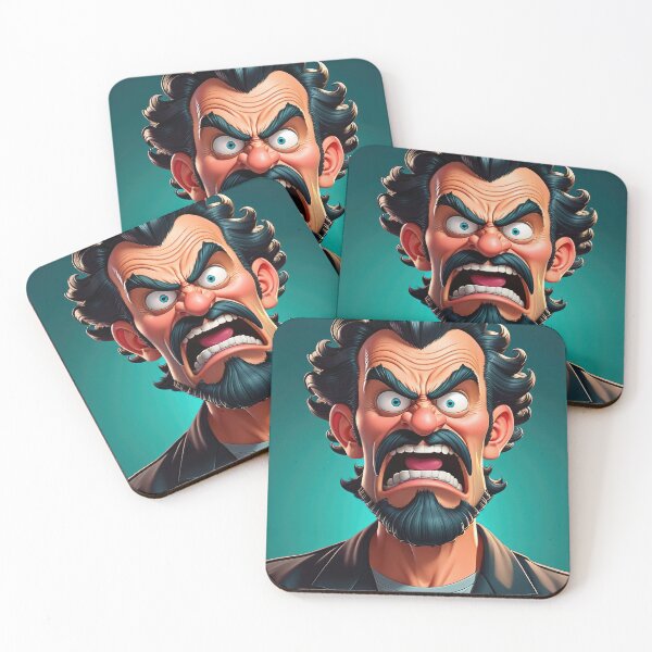 Item preview, Crazy Man - 7 designed and sold by cyberartstudiox.