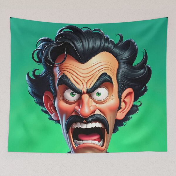 Item preview, Crazy Man - 8 designed and sold by cyberartstudiox.