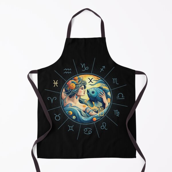 Artikelvorschau, STERNZEICHEN Fische - Astrologische FISCHE - FISCHE - STERNZEICHENzeichen - Van-Gogh-Stil - 9 entworfen und verkauft von ArtProjectShop.