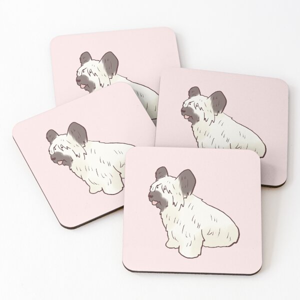 Item preview, Cute skye terrier dog illustration  designed and sold by Mayarart.
