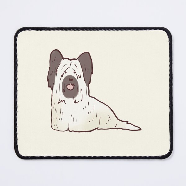 Item preview, skye terrier dog illustration designed and sold by Mayarart.