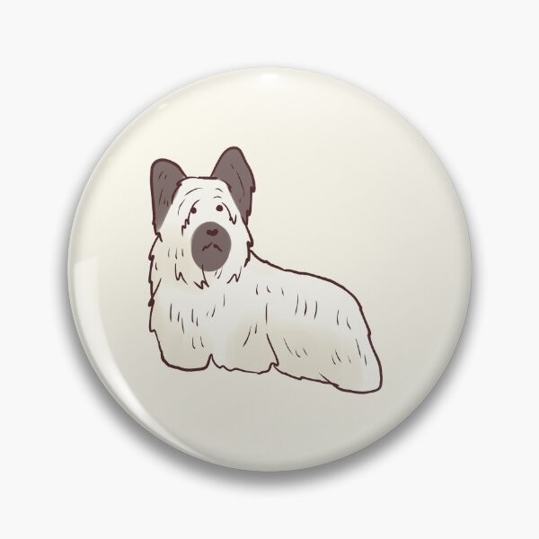 Item preview, Cute skye terrier dog illustration  designed and sold by Mayarart.