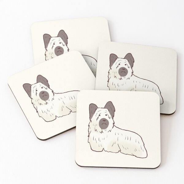 Item preview, Cute skye terrier dog illustration  designed and sold by Mayarart.