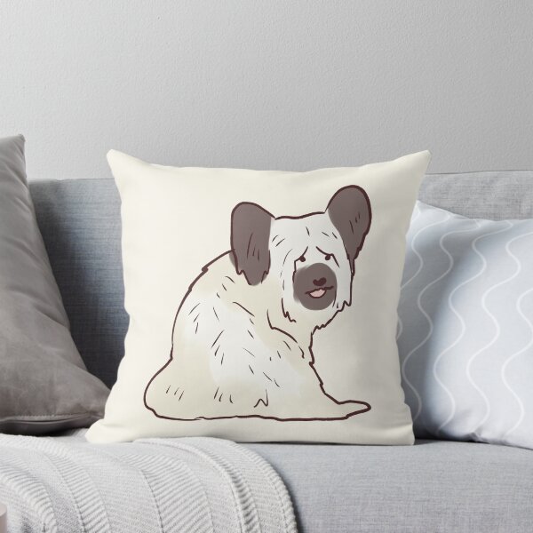 Artikelvorschau, Skye-Terrier-Hundeillustration entworfen und verkauft von Mayarart.