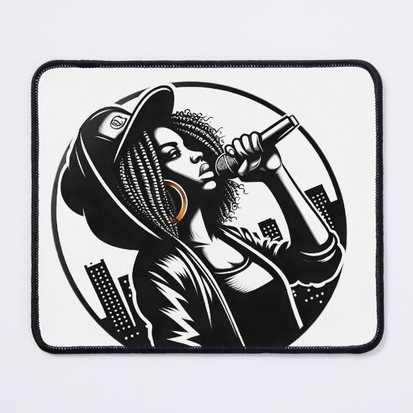 Item preview, hip hop girl designed and sold by MegasLogos.