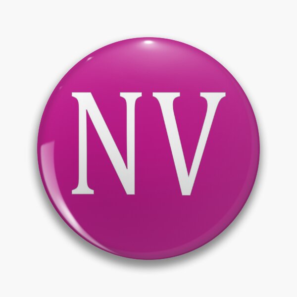 Item preview, NV Initials Monogram Elegant White Letters designed and sold by Jeallan Designs.