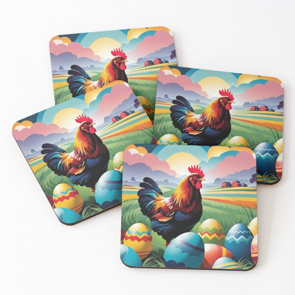 Item preview, Rainbow Layers: An Easter Egger Chicken and its Colorful Surprise designed and sold by ShopieHome.