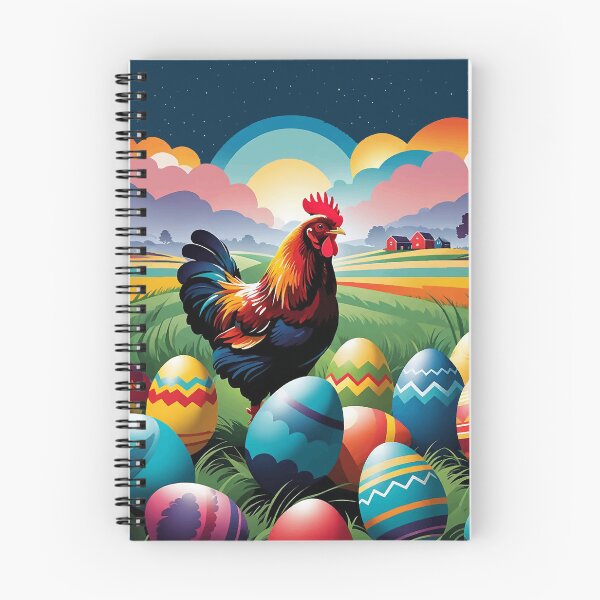 Item preview, Rainbow Layers: An Easter Egger Chicken and its Colorful Surprise designed and sold by ShopieHome.