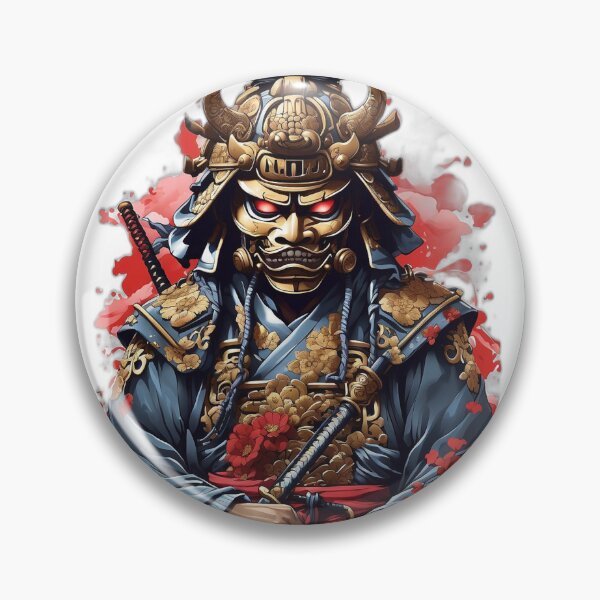 Item preview, Armored Samurai ,Samurai Warrior, Japanese Shogun designed and sold by PrintMystique.