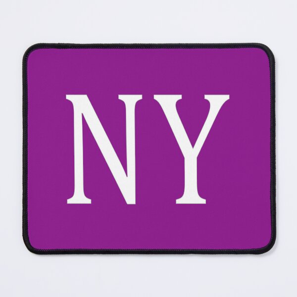 Item preview, NY Initials Monogram Elegant White Letters designed and sold by Jeallan Designs.