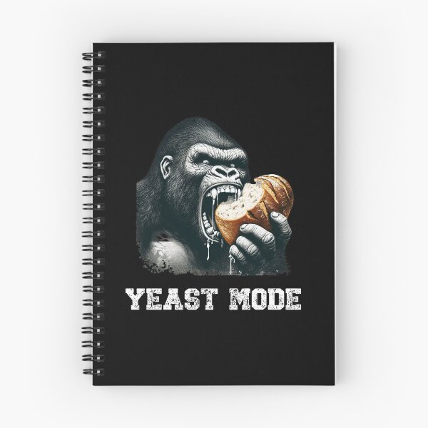Item preview, Sourdough Yeast Mode Gorilla designed and sold by HeadTurningArt.
