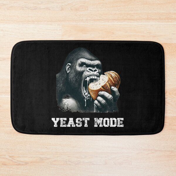 Item preview, Sourdough Yeast Mode Gorilla designed and sold by HeadTurningArt.
