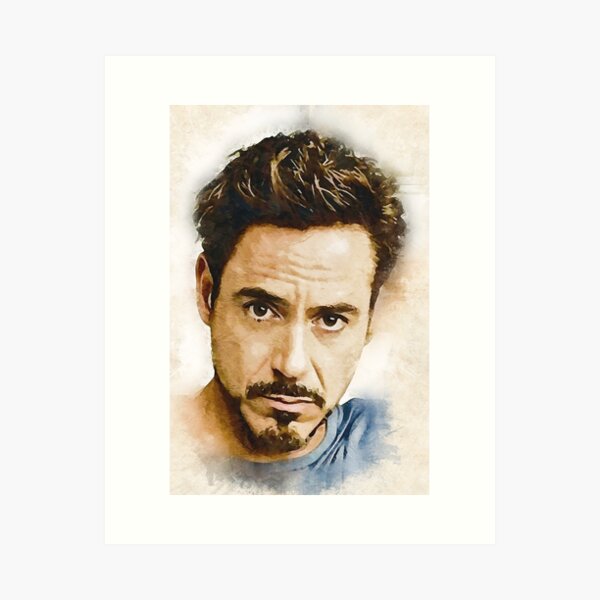 A Tribute to Robert Downey Jr. Art Print