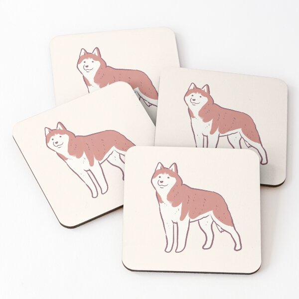 Item preview, Red Husky dog  designed and sold by Mayarart.