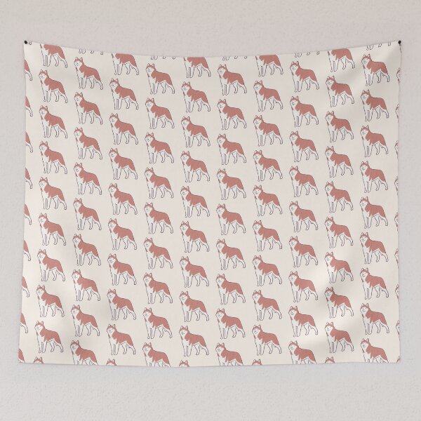 Item preview, Red Husky dog  designed and sold by Mayarart.