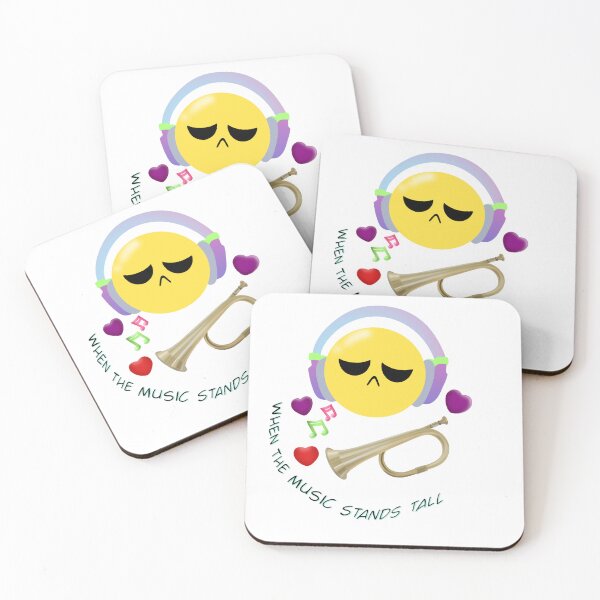 Item preview, musician emoji plays bugle designed and sold by BirdiBear.