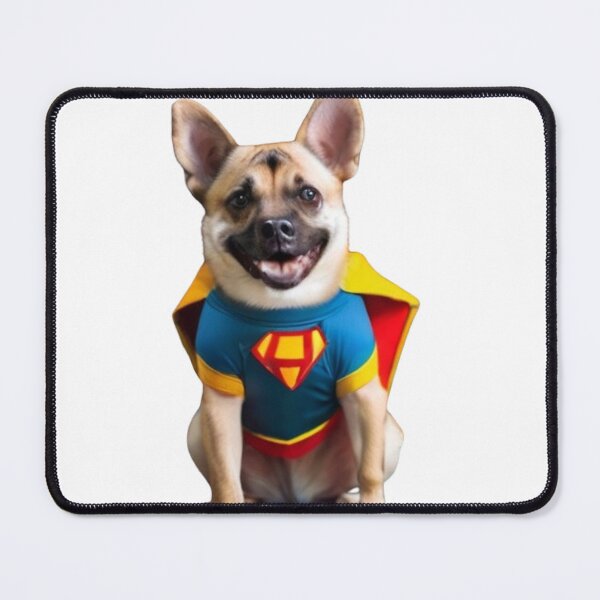 Item preview, A dog dressed like a superhero designed and sold by ASSNZA.