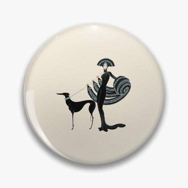 Item preview, Erté - At the Theatre Suite, Symphony in Black designed and sold by elektronen.