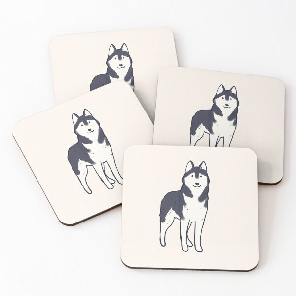 Item preview, Cute Husky dog art designed and sold by Mayarart.
