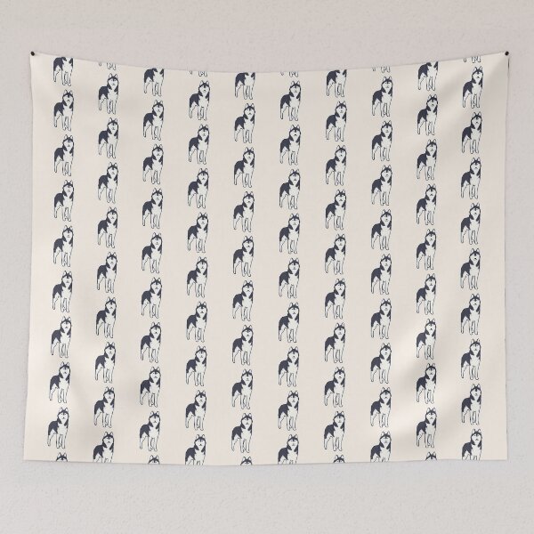 Item preview, Cute Husky dog art designed and sold by Mayarart.