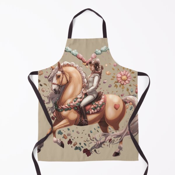 Item preview, Just a girl who loves horses Equestrian Blossoms Floral Horse Lover Art designed and sold by xodom953.