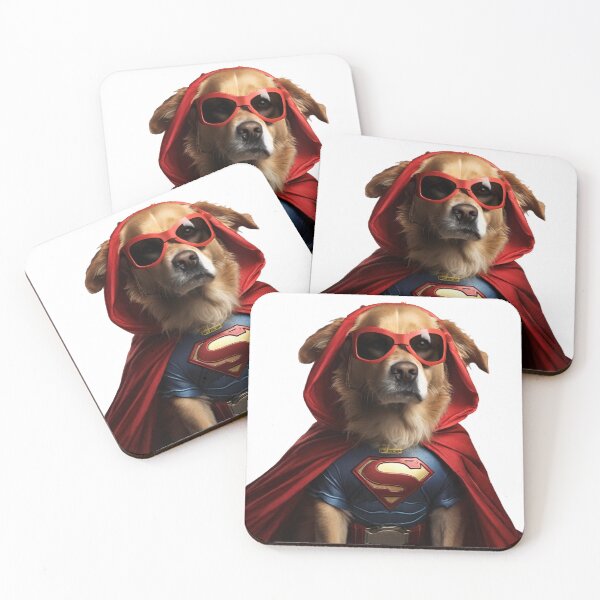 Item preview, A dog dressed like a superhero designed and sold by ASSNZA.