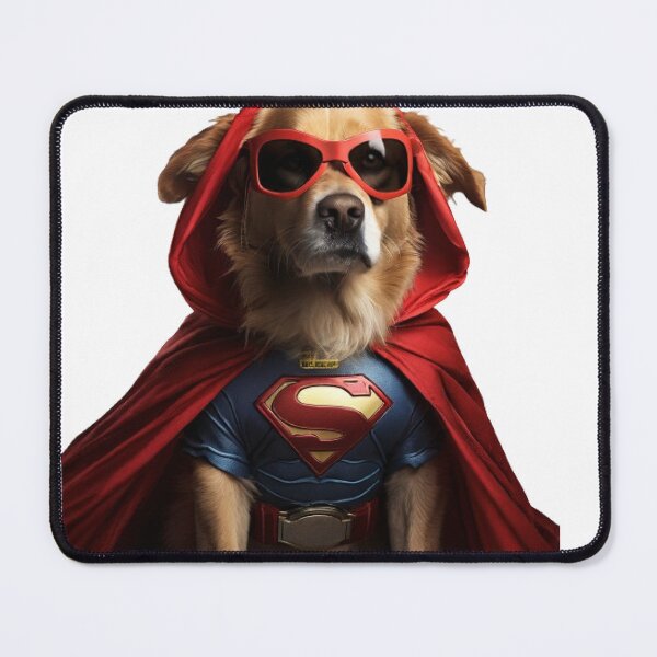 Item preview, A dog dressed like a superhero designed and sold by ASSNZA.