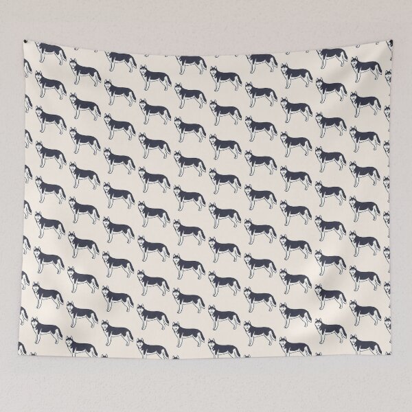 Item preview, Husky dog illustration  designed and sold by Mayarart.