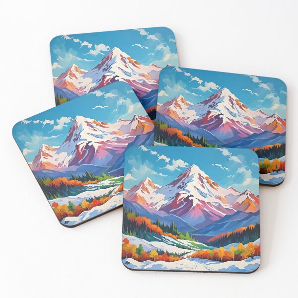 Item preview, HIMALAYAN SNOWSCAPE designed and sold by PIGCASSOSAIART.