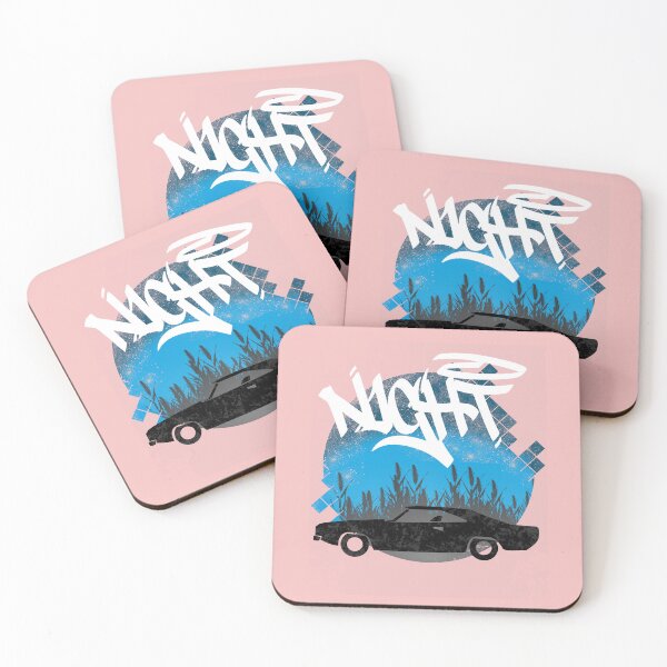 Item preview, Vintage Car Under the Starlit Sky designed and sold by Stipper Store.